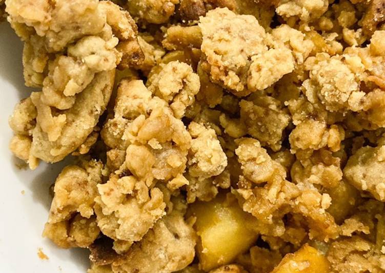Resep Crunchy Apple Crumble Air Fry yang Lezat