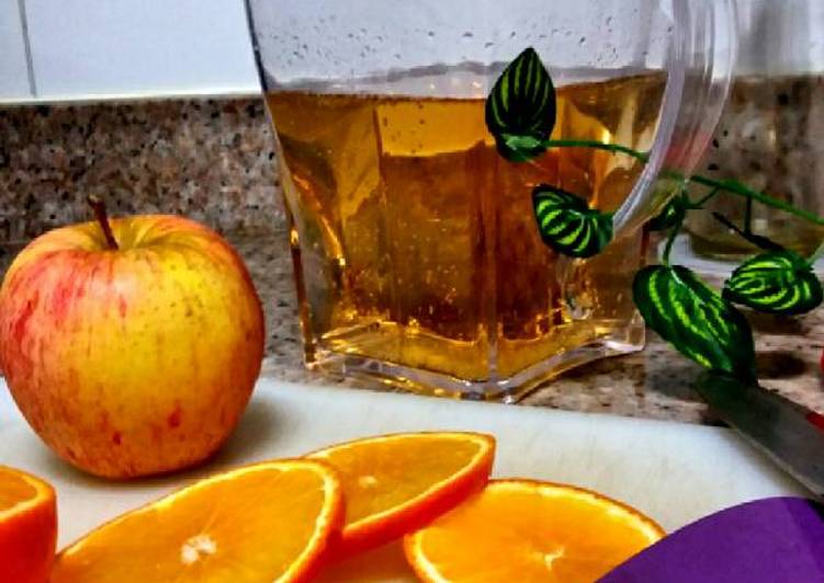Sangria con vino espumoso