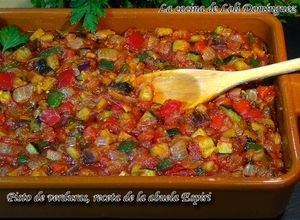 Foto principal de Pisto de verduras, receta de la abuela Espiri (Fritada de verduras)