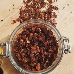 A picture of Homemade Granola.