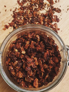 A picture of Homemade Granola.