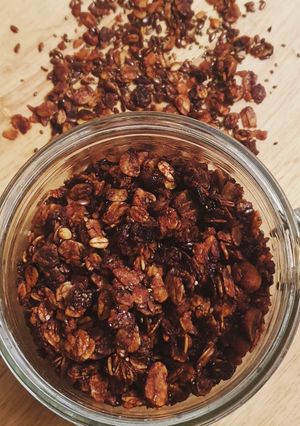 A picture of Homemade Granola.
