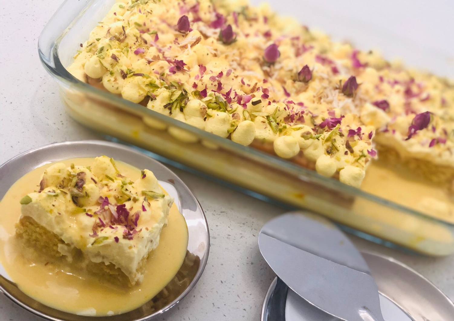 Rasmalai Tres Leches Cake 🍰 Recipe by mubina b - Cookpad