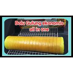Bolu gulung pandan a.k.a roll cake ekonomis রেসিপির প্রধান ছবি