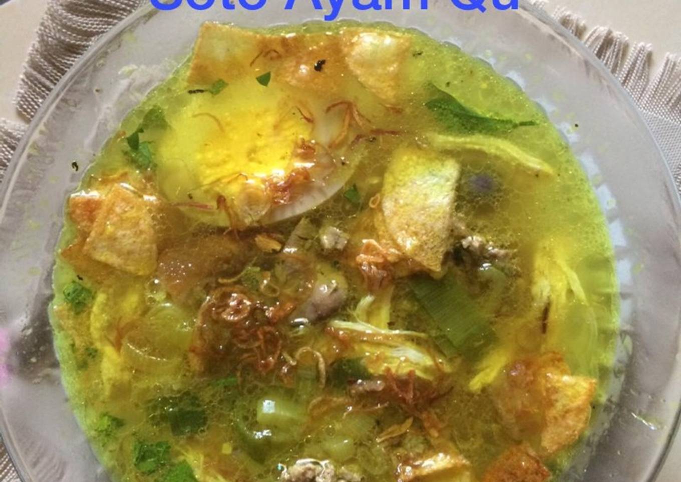 Soto Ayam Qu