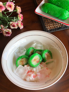 Foto resep Es Pisang Ijo