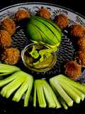 ক্রিস্পি কাঁচা আম ও এঁচোড়ের বল crispy kancha aam o enchorer ball recipe in Bengali )