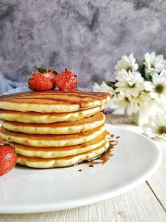 Foto resep Fluffy Yogurt Pancake
