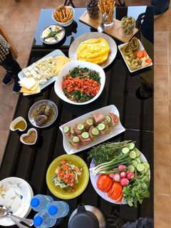 صورة لوصفة سلطة الحمص