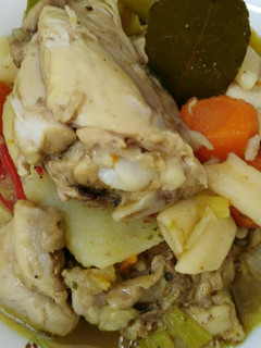 Una foto de Pollo guisado al curry
