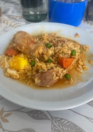 Una foto de Arroz con Pollo
