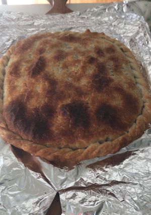 Una foto de Tarta de berenjenastamaño chico