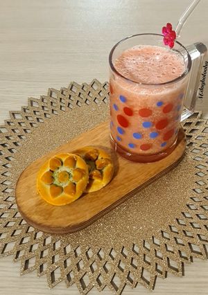 عکسی از دستور 🍀اسموتی هندوانه و جانا🍀