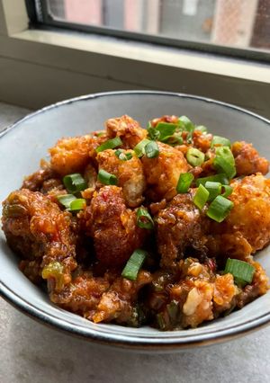 A picture of Gobi Manchurian.