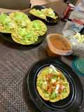Tostadas de aguacate 🥑 con pollo 🐔