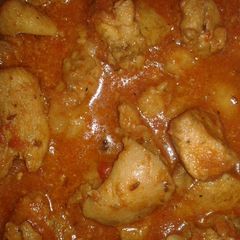 A picture of Boneless Chicken Curry.