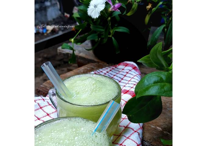 Resep Jus Melon Susu Oleh Chika Rahmadafani Cookpad
