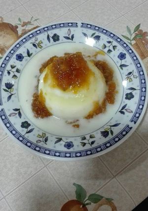 Una foto de Panna cotta