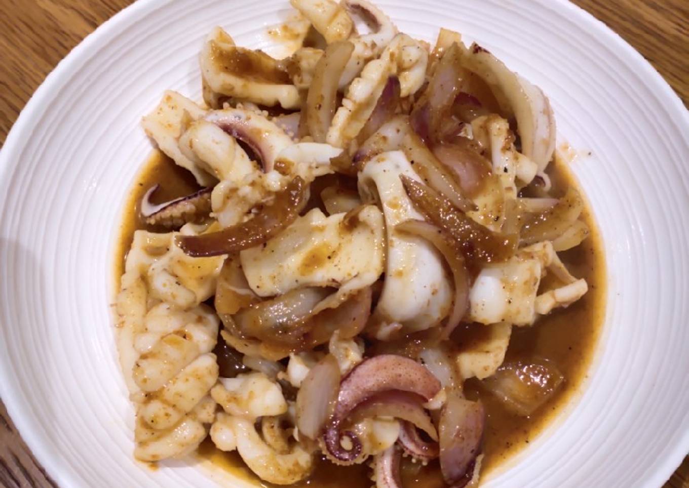 Curried Squid