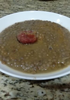 Una foto de Lentejas