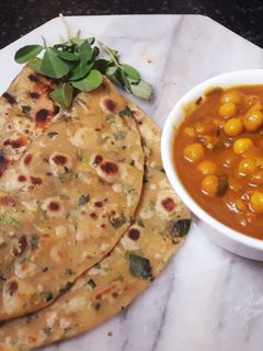 মেথি শাকের পরোটা(methi shaker paratha recipe in bengali) রেসিপির প্রধান ছবি