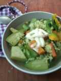 Sopa de chipilin con verduras