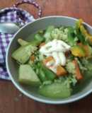 Sopa de chipilin con verduras