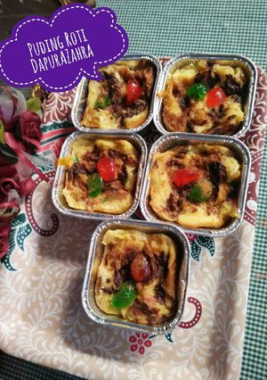 Foto resep Puding Roti