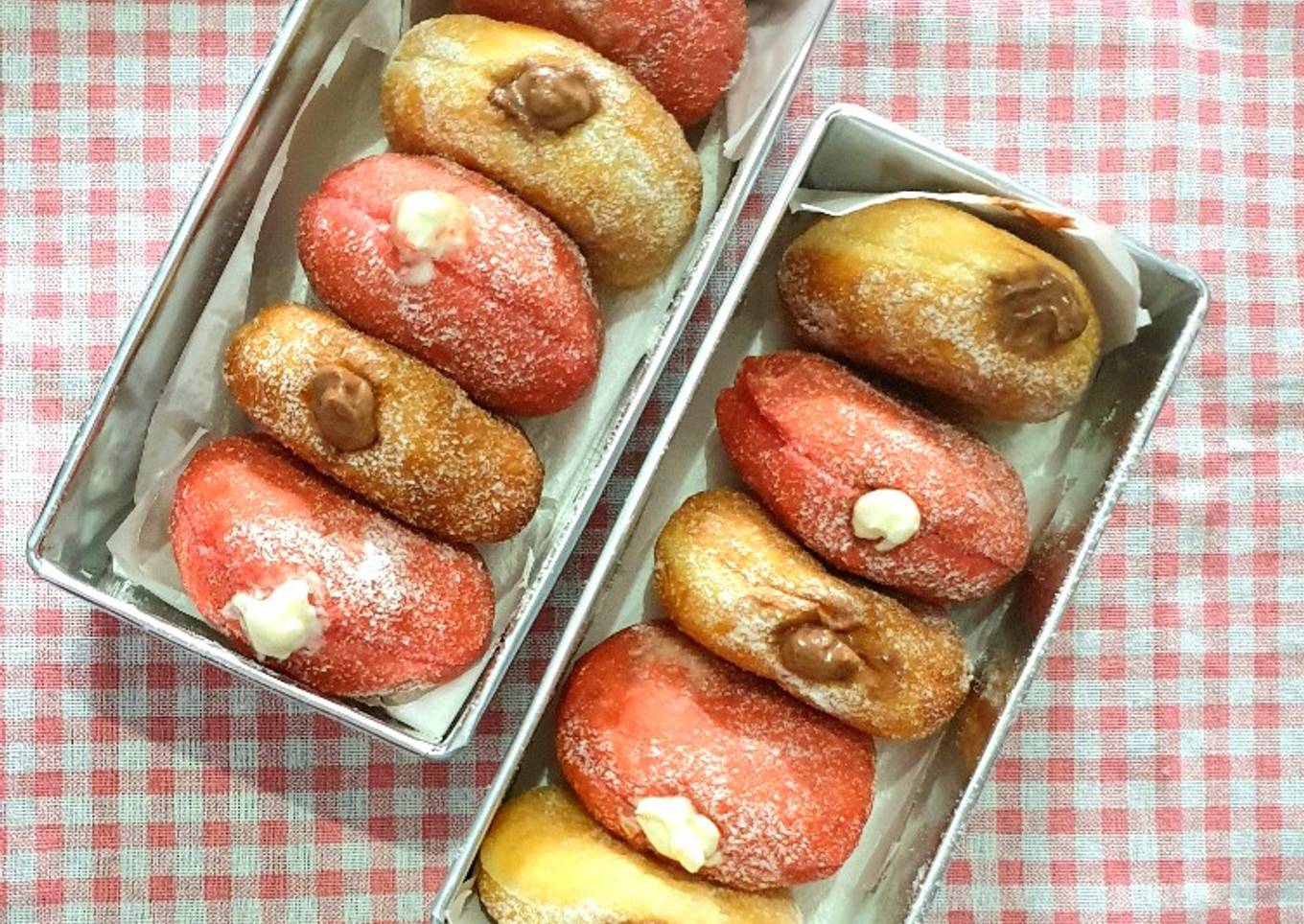 Donat Merah Putih (Metode Autolisis) #