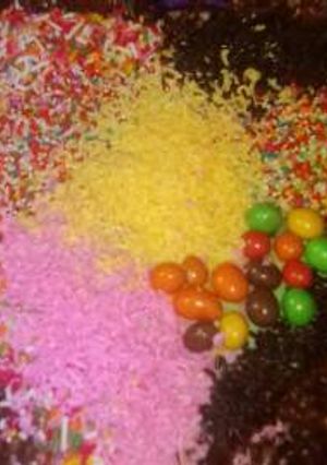 Foto resep Kue ultah bentuk cinta mendadak