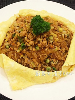 家常炒冬粉 的食譜成品照片