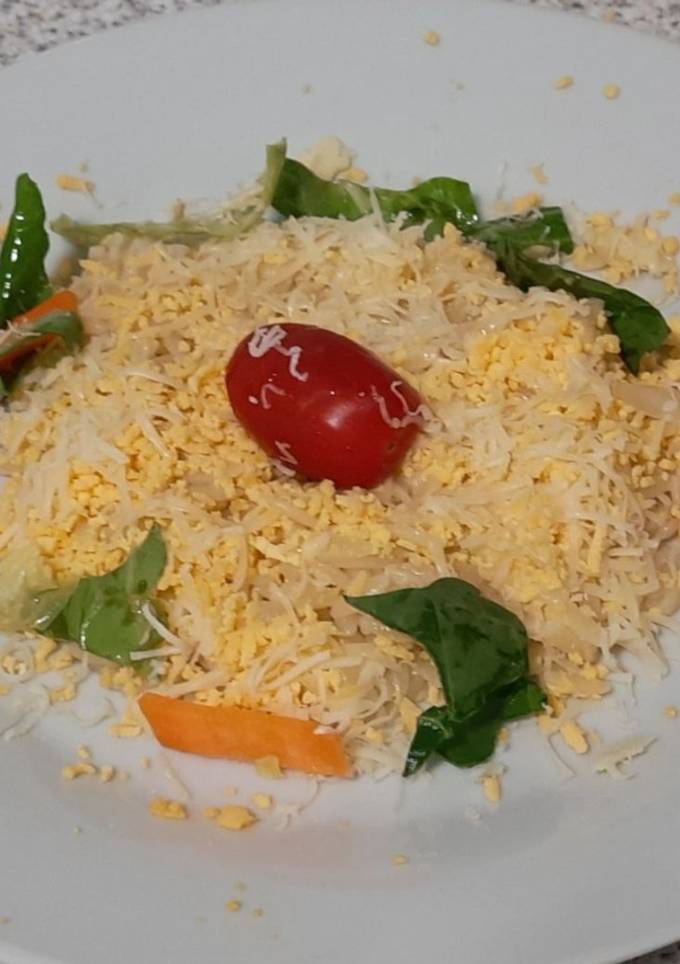 Макарони з яйцем