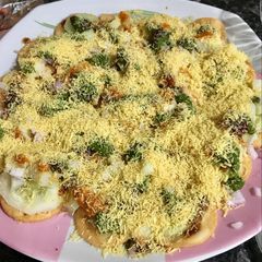 Tangy papadi chhat A picture of Tangy papadi chhat.