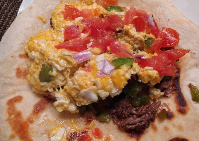 Step-by-Step Guide to Prepare Homemade Quick Breakfast Burrito