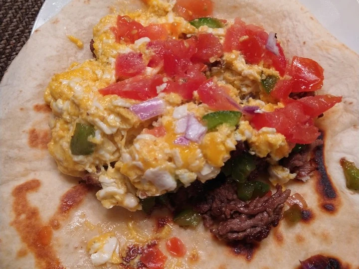 Recipe Quick Breakfast Burrito which Delicious