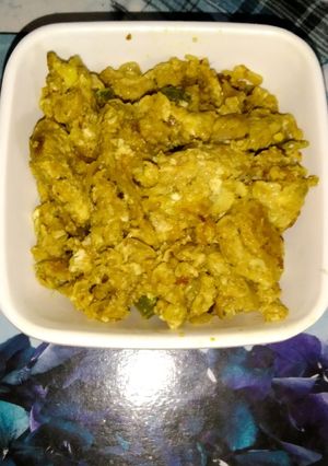 अंडा भुर्जी (anda bhurji recipe in marathi) रेसिपी चे मुख्य फोटो 