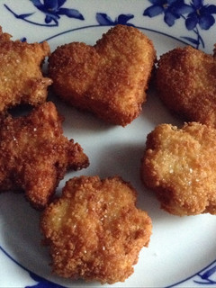 Una foto de Nuggets de calabacín