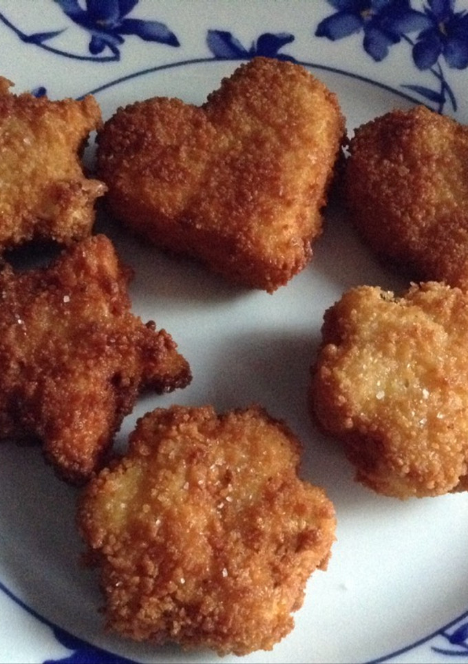 Una foto de Nuggets de calabacín