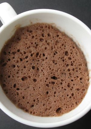 Una foto de Mug cake de chocolate!