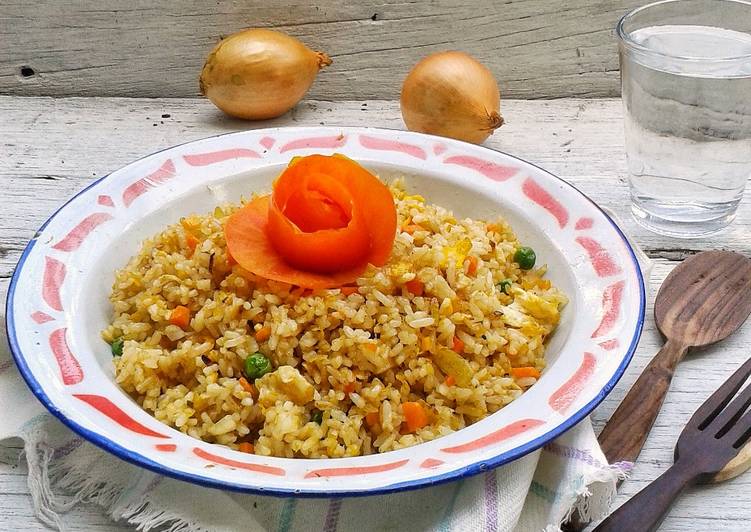 Resep Nasi Goreng Bombay (#pr_nasigoreng) (beserta tips membuat nasi goreng ala abang2) yang Enak
