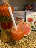 Refreshing Drinks: Watermelon and Pennywort Juice
