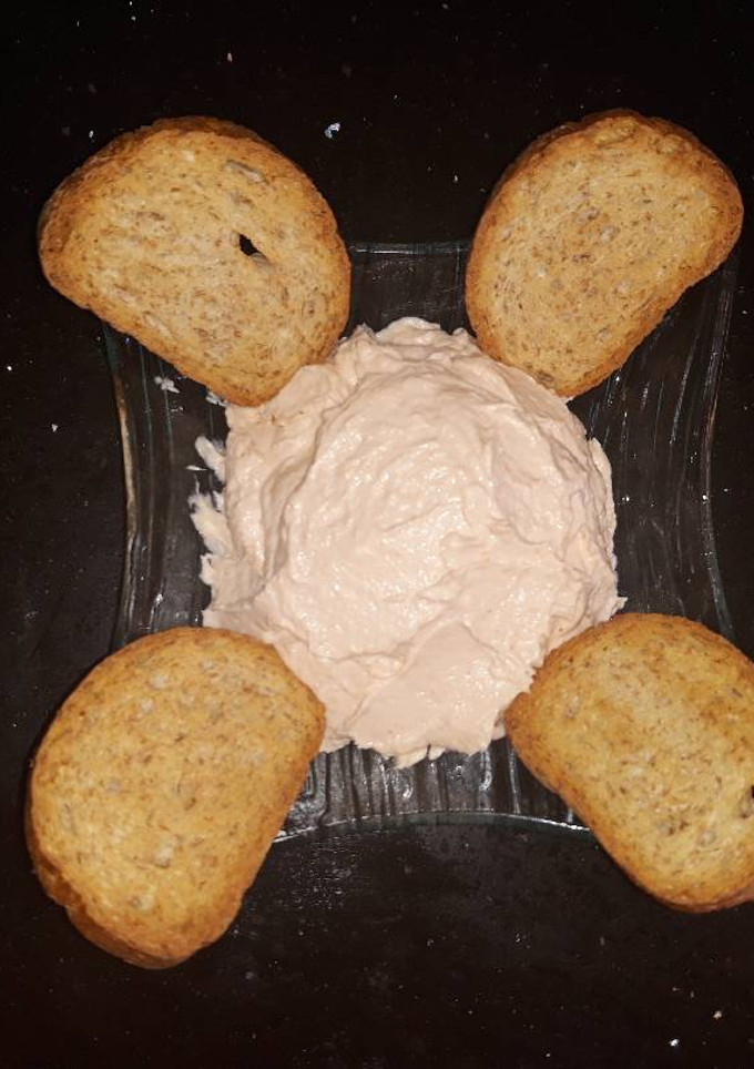 Una foto de Paté casero de cangrejo y Anchoa