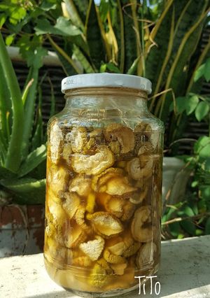 Hình của món Bầu muối chua.
