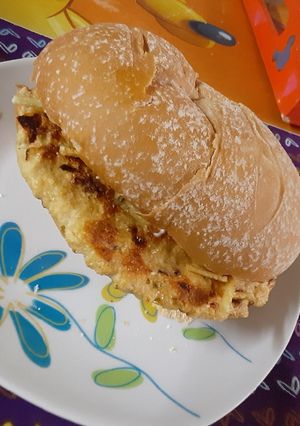 Una foto de Hamburguesa de Pollo