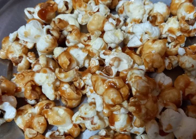 Easiest Way to Make Quick Caremal popcorn