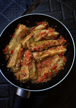 Foto resep Terong Sambal Pedas Sederhana