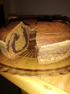 Φωτογραφία της συνταγής Κέικ μαρμπρέ ολικής (με ζάχαρη καρύδας και χωρίς γαλακτοκομικά)