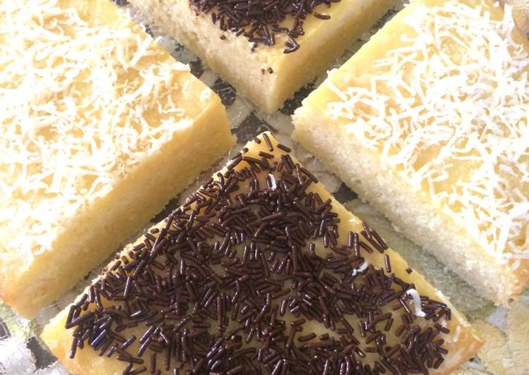 Langkah Mudah untuk Membuat Cake Tape Singkong Panggang yang Lezat Sekali