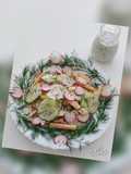 Cucumber, Apple, and Radish Salad