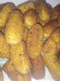 صورة لوصفة لي كروكات بالبطاطا والارز 😋😋